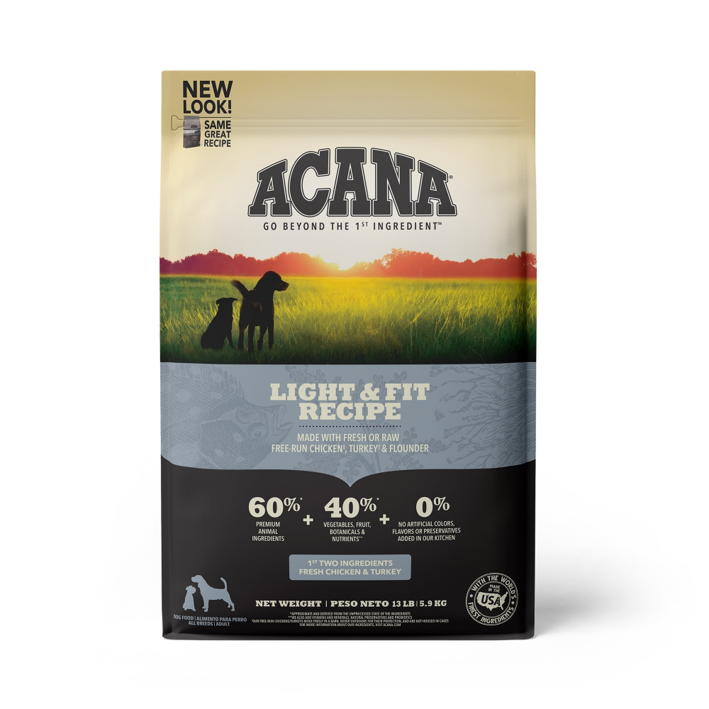 
                  
                    ACANA Adult Dry Dog Food Light & Fit Recipe
                  
                