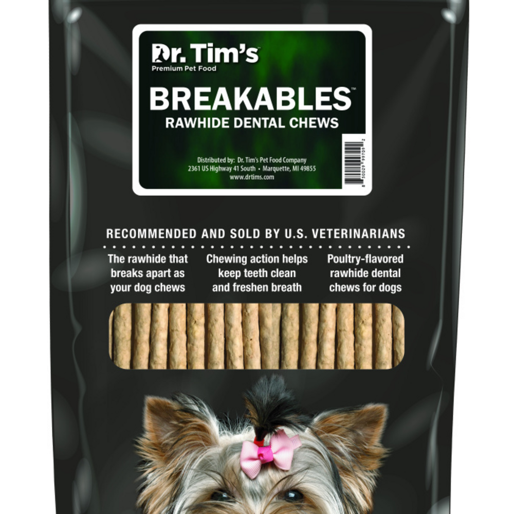 
                  
                    Dr. Tim's CLENZ-A-DENT Breakables Rawhide Dental Chews
                  
                