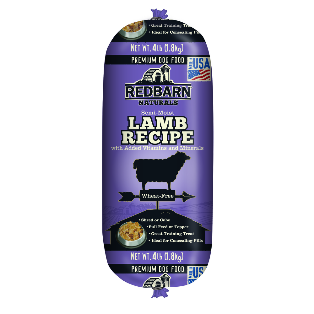Redbarn Lamb Dog Food Roll