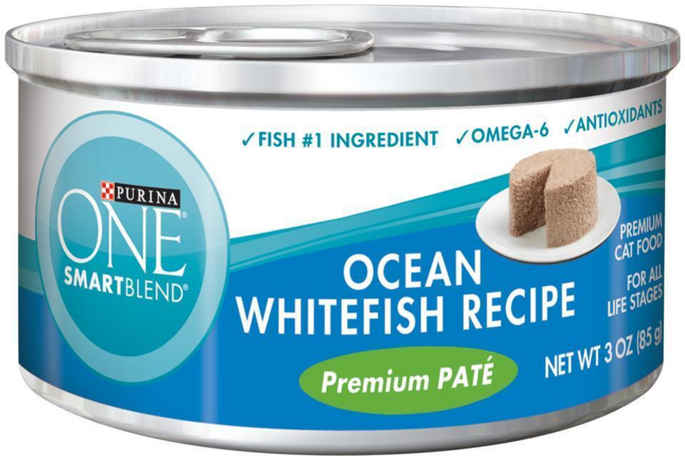 Purina One Grain Free Premium Pate Whitefish Wet Cat Food