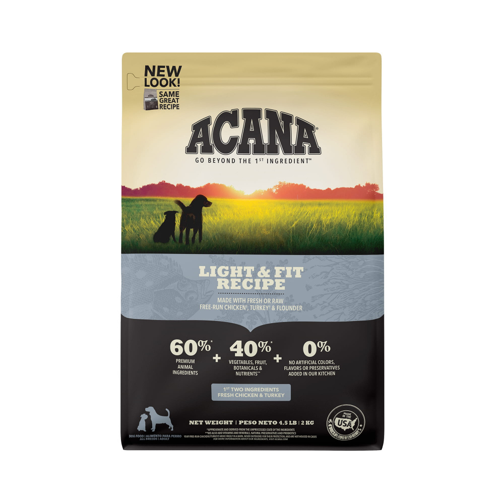 
                  
                    ACANA Adult Dry Dog Food Light & Fit Recipe
                  
                