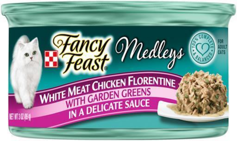Fancy Feast Elegant Medleys Chicken Florentine Wet Cat Food