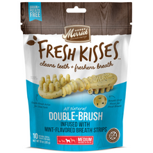 Load image into Gallery viewer, Merrick Fresh Kisses Dog Dental Treats With Mint Breath Strips Dog Treats for Medium Breeds