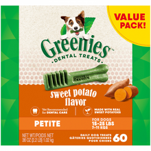 Load image into Gallery viewer, Greenies Dental Bone Sweet Potato  Petite