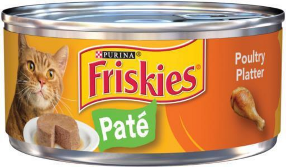 Purina Friskies Pate Poultry Platter Wet Cat Food
