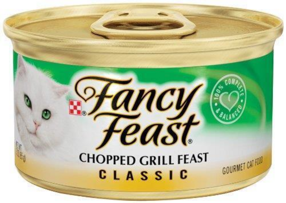 Purina Fancy Feast Classic Chopped Grilled Wet Cat Food