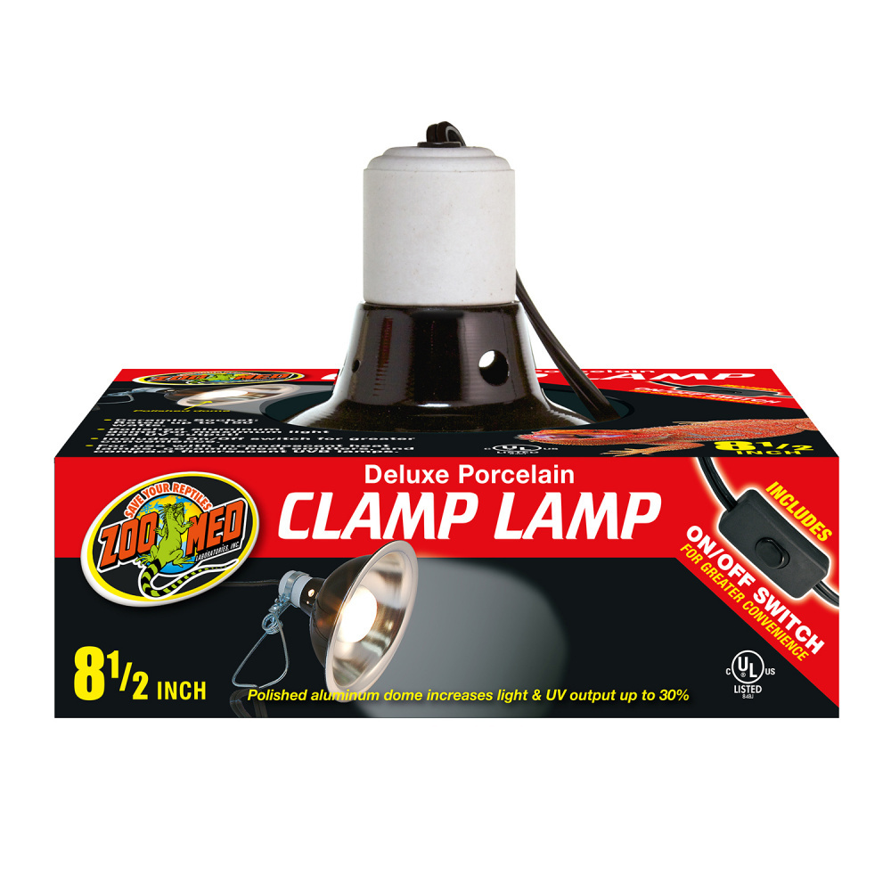 
                  
                    Zoo Med Deluxe Porcelain Clamp Lamp
                  
                