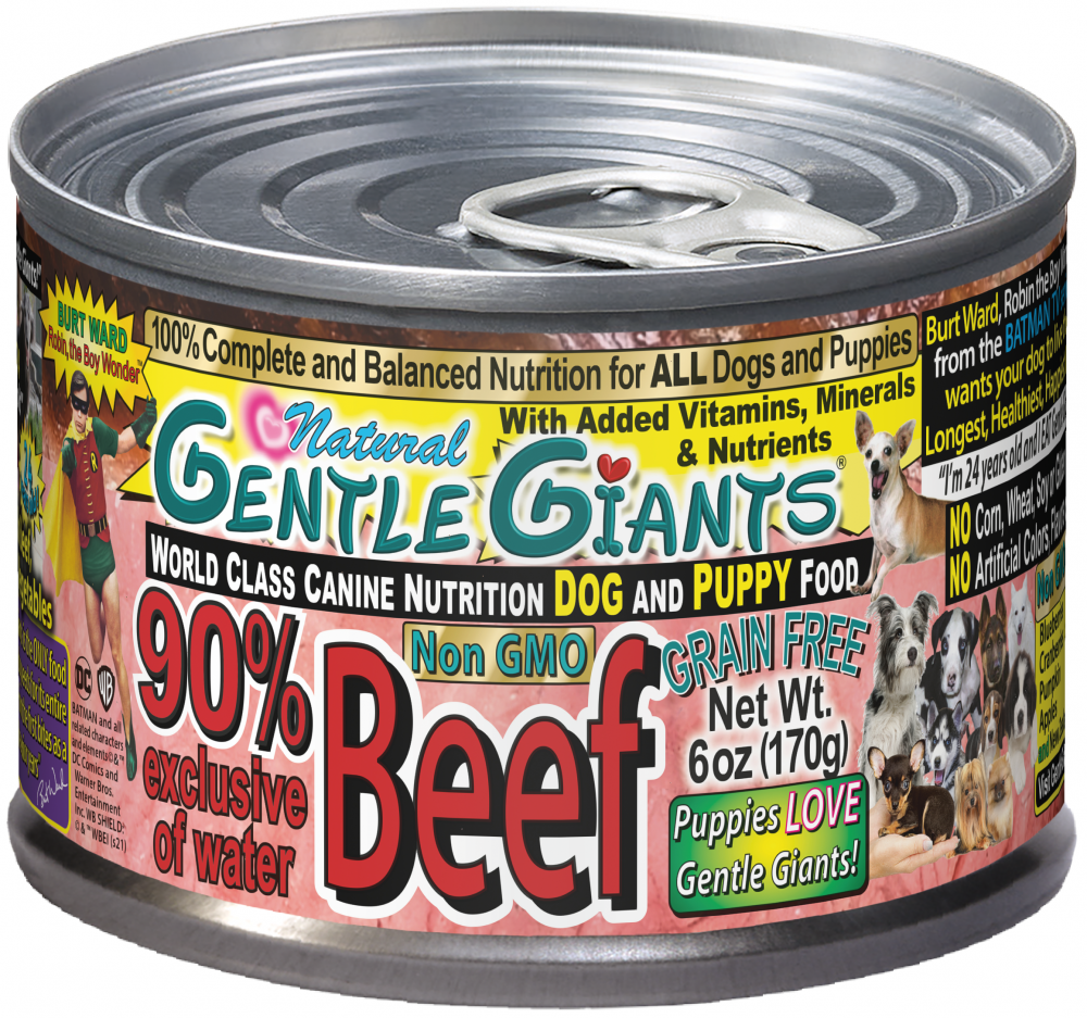 
                  
                    Gentle Giants Non-GMO Grain Free Beef Dog & Puppy Can Food
                  
                