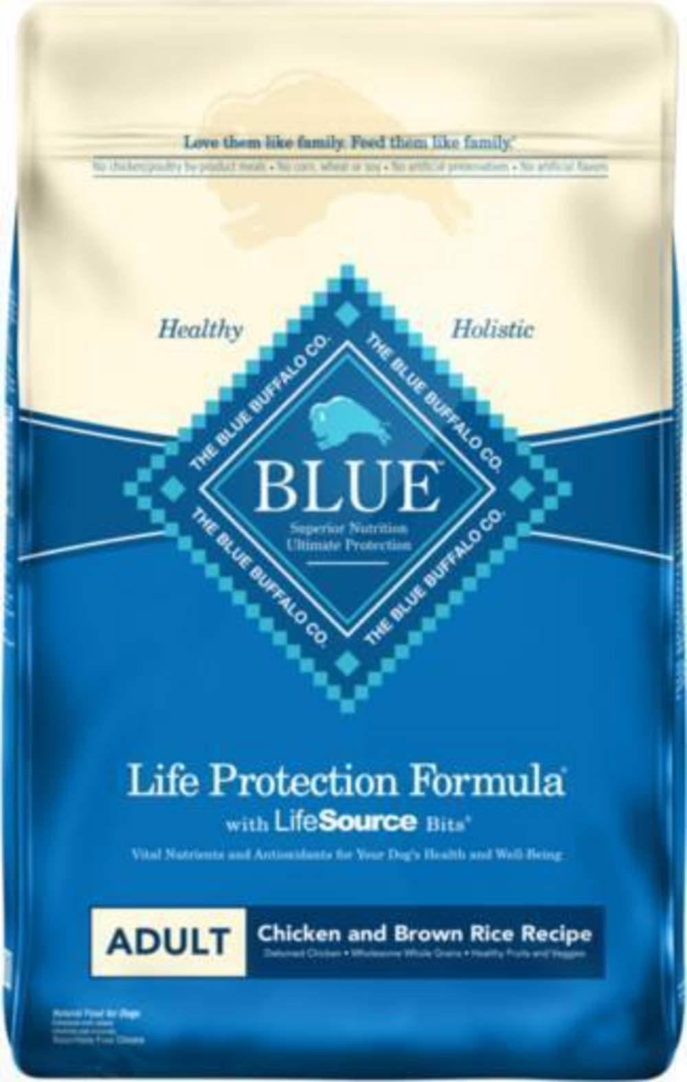 Blue Buffalo Life Protection Formula Adult Chicken & Brown Rice Recipe Dry Dog Food