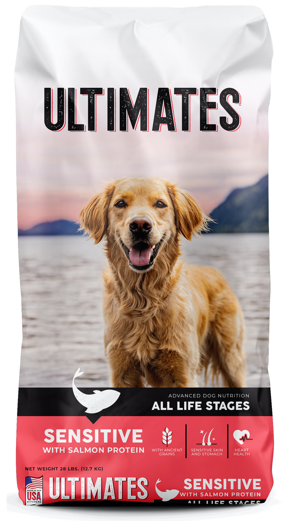 Ultimates Sensitive With Salmon Protein Dry Dog Food