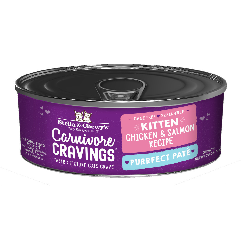 
                  
                    Stella & Chewys Carnivore Cravings Purrfect Chicken and Salmon Pate Can Kitten
                  
                