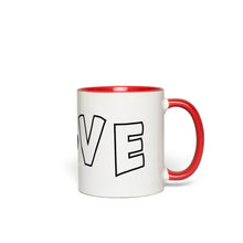 Load image into Gallery viewer, Pride Love Accent Mugs