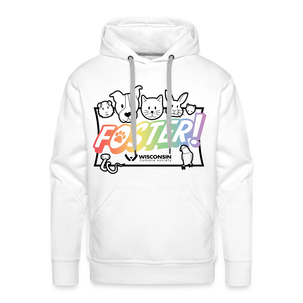 
                  
                    Foster Pride Premium Hoodie - white
                  
                