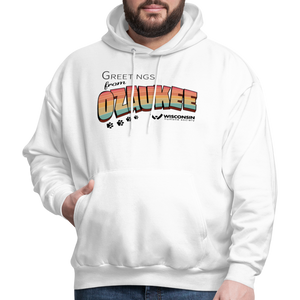 WHS "Greetings from Ozaukee" Classic Hoodie - white