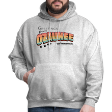 Load image into Gallery viewer, WHS &quot;Greetings from Ozaukee&quot; Classic Hoodie - heather gray