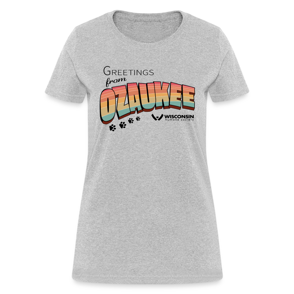 
                  
                    WHS "Greetings from Ozaukee" Contoured T-Shirt - heather gray
                  
                