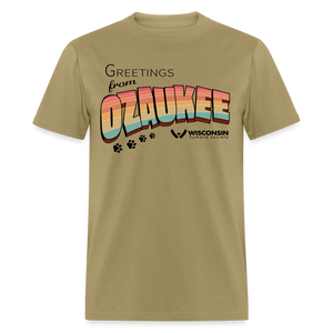 WHS "Greetings from Ozaukee" Classic T-Shirt - khaki