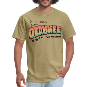 WHS "Greetings from Ozaukee" Classic T-Shirt - khaki