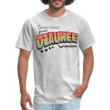 Load image into Gallery viewer, WHS &quot;Greetings from Ozaukee&quot; Classic T-Shirt - heather gray