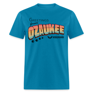WHS "Greetings from Ozaukee" Classic T-Shirt - turquoise