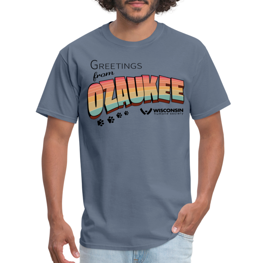 
                  
                    WHS "Greetings from Ozaukee" Classic T-Shirt - denim
                  
                