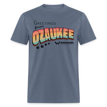 Load image into Gallery viewer, WHS &quot;Greetings from Ozaukee&quot; Classic T-Shirt - denim