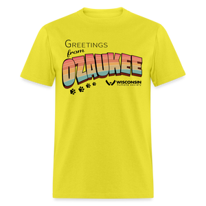 WHS "Greetings from Ozaukee" Classic T-Shirt - yellow
