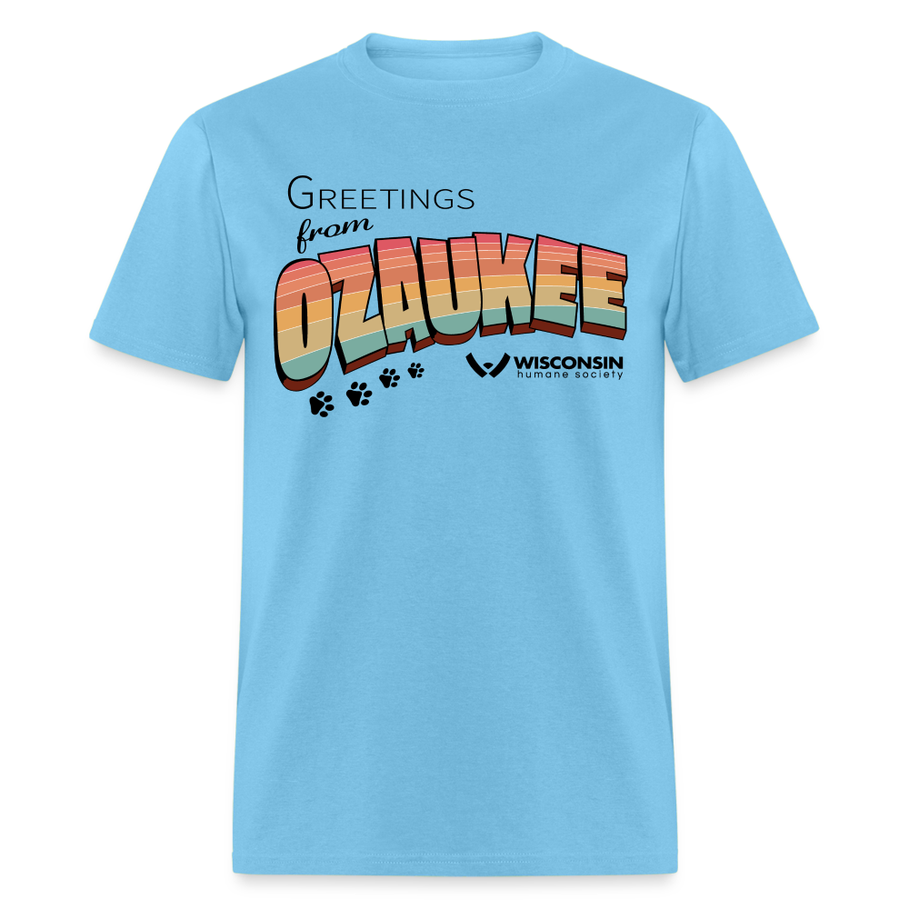 
                  
                    WHS "Greetings from Ozaukee" Classic T-Shirt - aquatic blue
                  
                