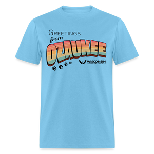 WHS "Greetings from Ozaukee" Classic T-Shirt - aquatic blue