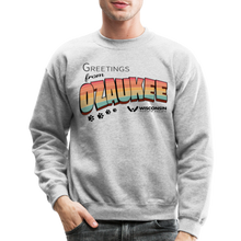Load image into Gallery viewer, WHS &quot;Greetings from Ozaukee&quot; Classic Crewneck Sweatshirt - heather gray