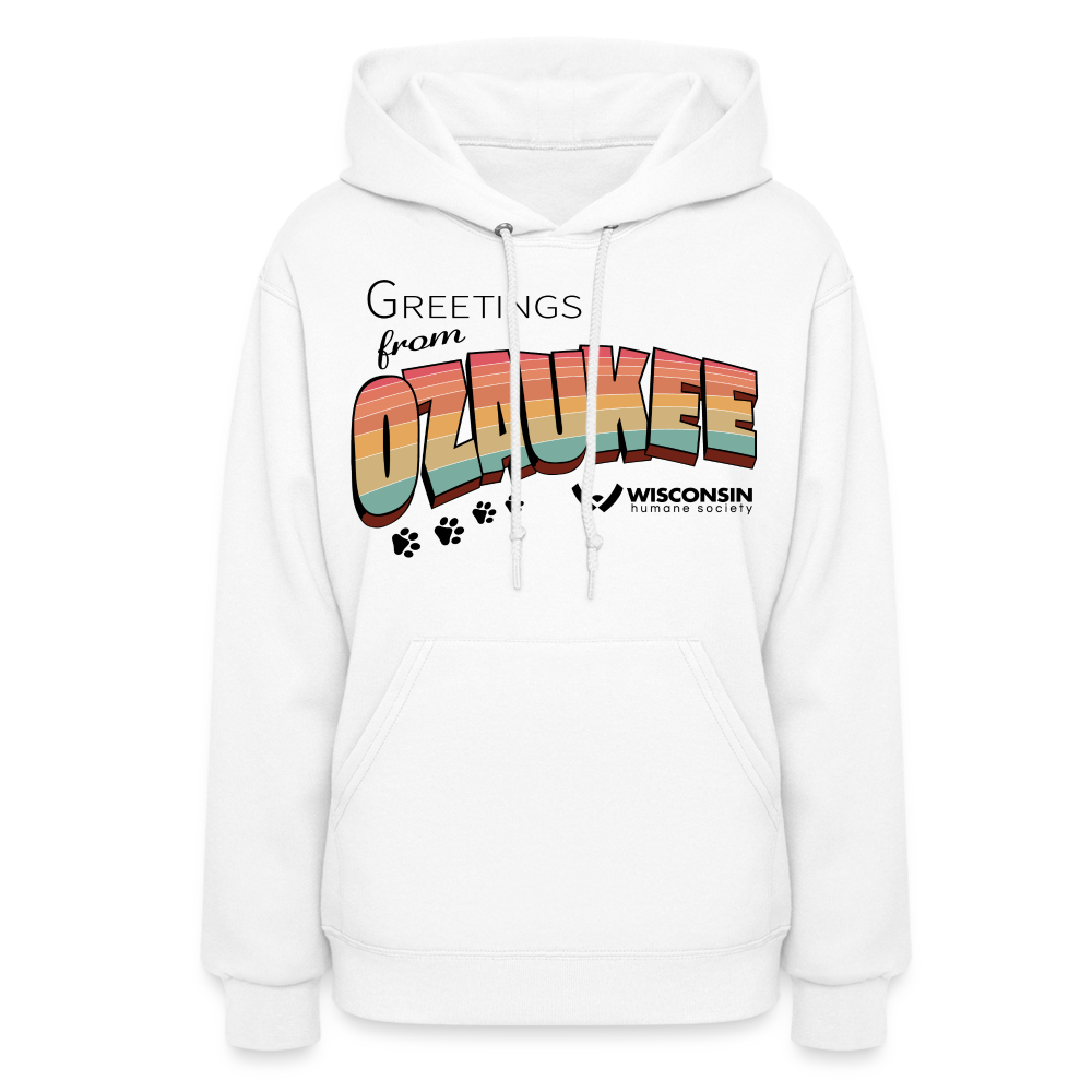 
                  
                    WHS "Greetings from Ozaukee" Contoured Hoodie - white
                  
                