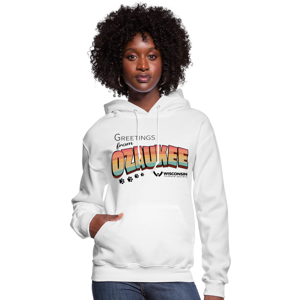 
                  
                    WHS "Greetings from Ozaukee" Contoured Hoodie - white
                  
                