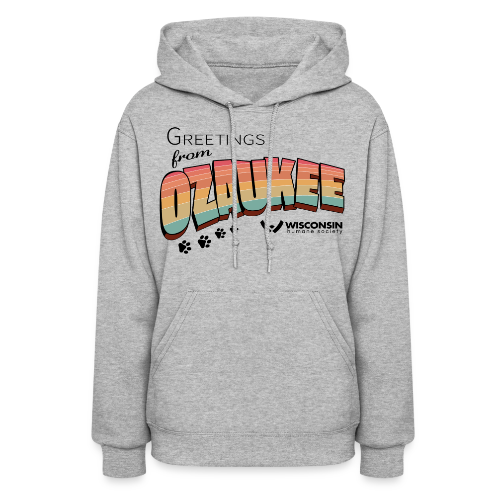 
                  
                    WHS "Greetings from Ozaukee" Contoured Hoodie - heather gray
                  
                