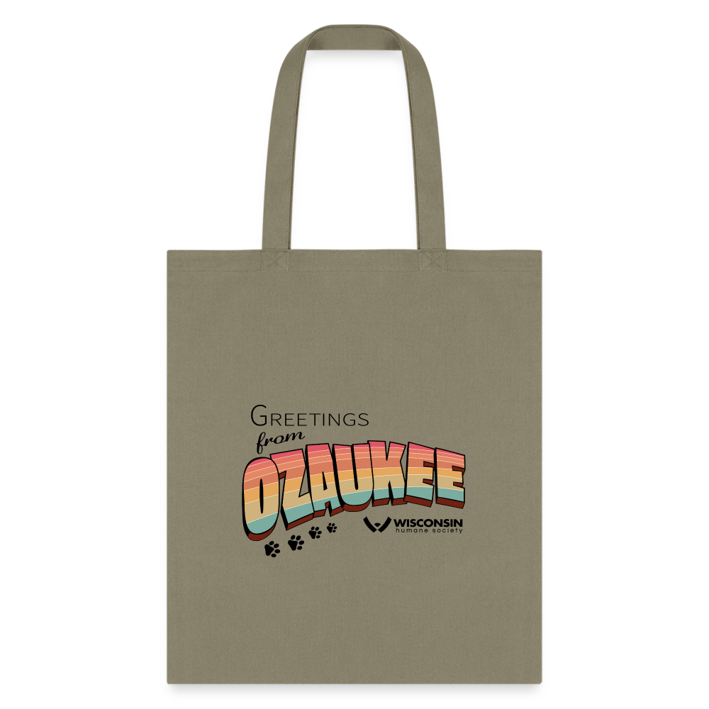 
                  
                    WHS "Greetings from Ozaukee" Tote Bag - khaki
                  
                