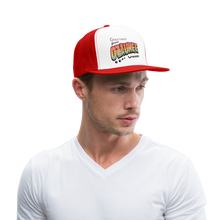 Load image into Gallery viewer, WHS &quot;Greetings from Ozaukee&quot; Trucker Cap - white/red
