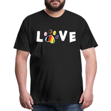 Load image into Gallery viewer, Pride Love Classic Premium T-Shirt - black