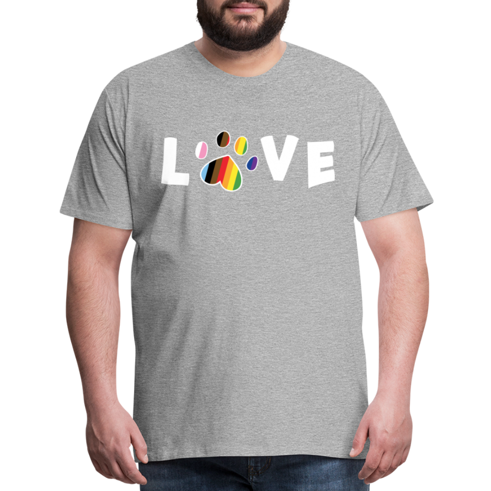 
                  
                    Pride Love Classic Premium T-Shirt - heather gray
                  
                