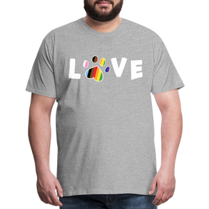 Pride Love Classic Premium T-Shirt - heather gray