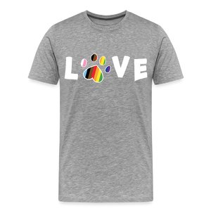 Pride Love Classic Premium T-Shirt - heather gray