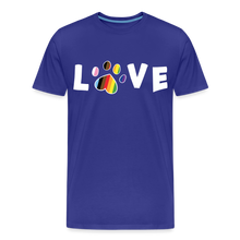 Load image into Gallery viewer, Pride Love Classic Premium T-Shirt - royal blue