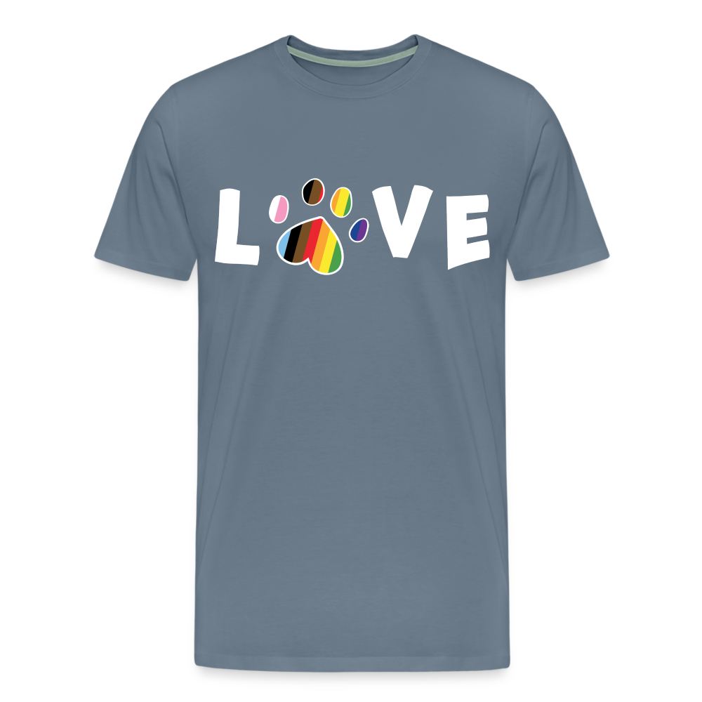 
                  
                    Pride Love Classic Premium T-Shirt - steel blue
                  
                