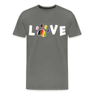 Pride Love Classic Premium T-Shirt - asphalt gray