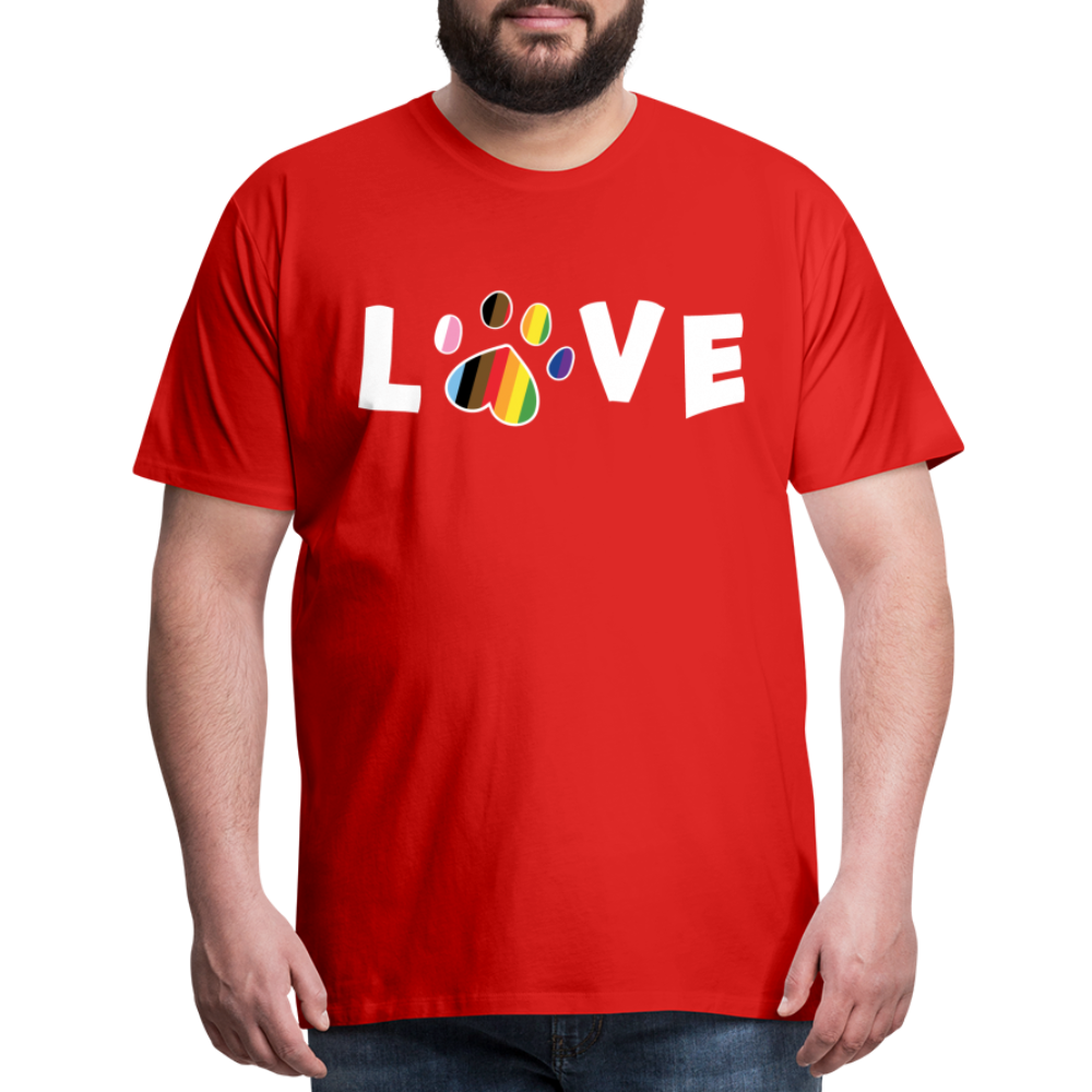 
                  
                    Pride Love Classic Premium T-Shirt - red
                  
                