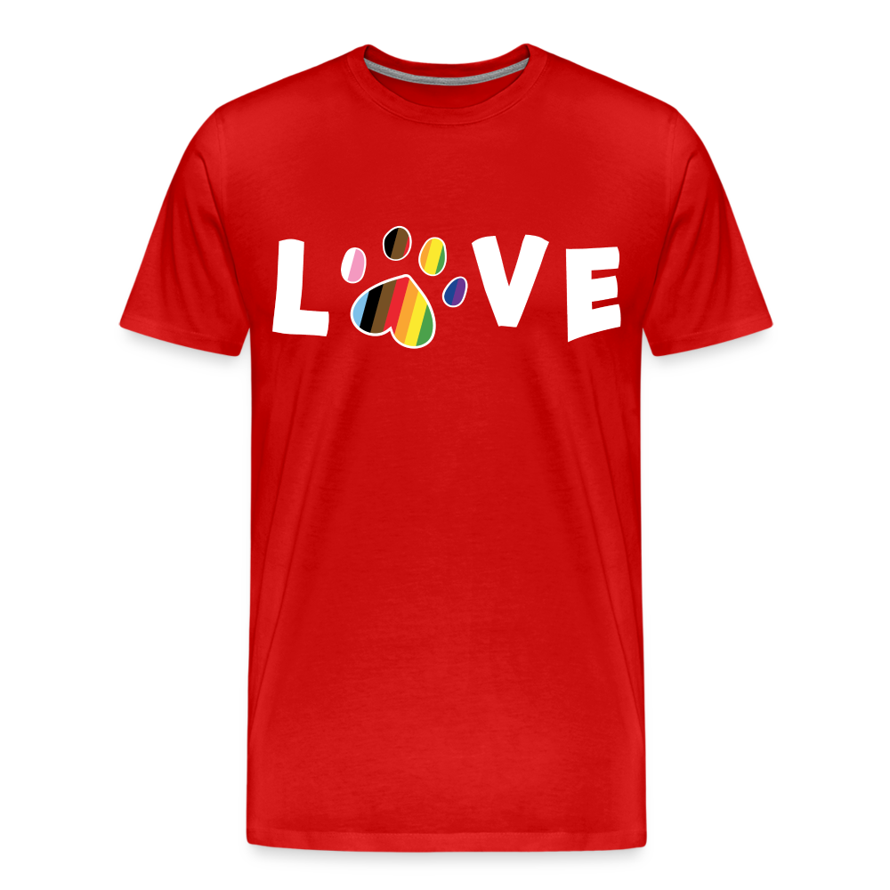 
                  
                    Pride Love Classic Premium T-Shirt - red
                  
                