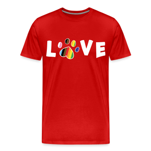 Pride Love Classic Premium T-Shirt - red