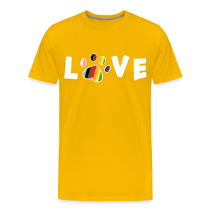 Pride Love Classic Premium T-Shirt - sun yellow
