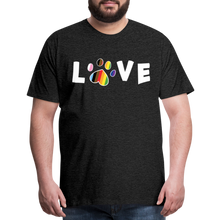 Load image into Gallery viewer, Pride Love Classic Premium T-Shirt - charcoal grey