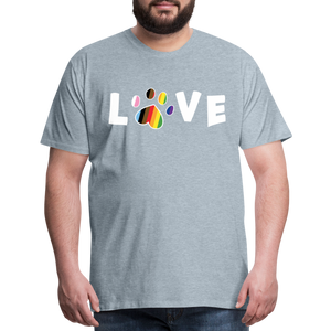 Pride Love Classic Premium T-Shirt - heather ice blue