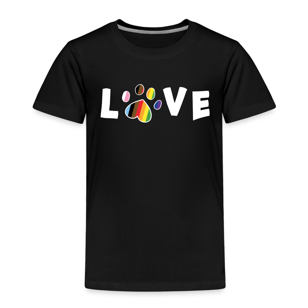 
                  
                    Pride Love Toddler Premium T-Shirt - black
                  
                