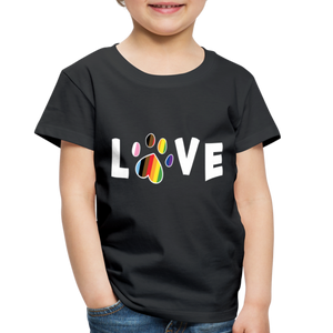 Pride Love Toddler Premium T-Shirt - black